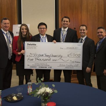 BYU team wins Deloitte Case Competition